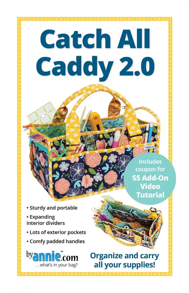 Catch All Caddy 2.0 Pattern By Annie 1