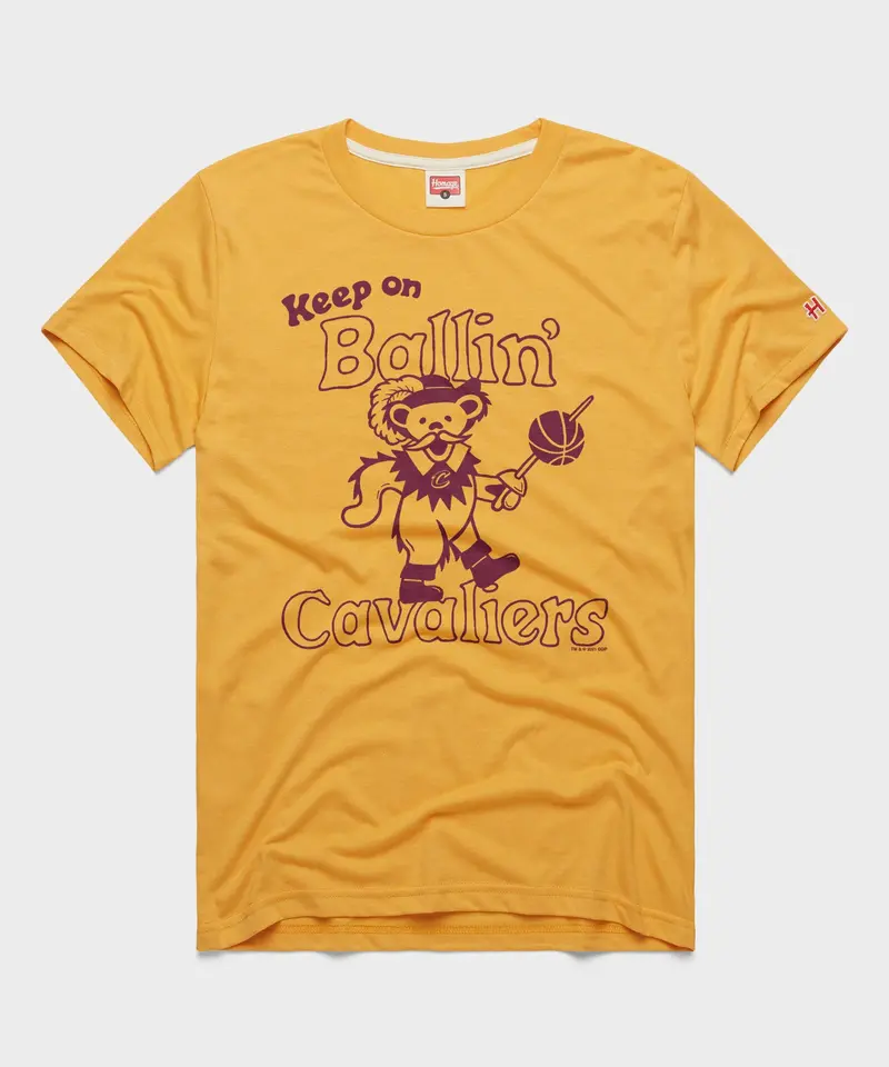 Cavs X Grateful Dead Keep On Ballin' 1