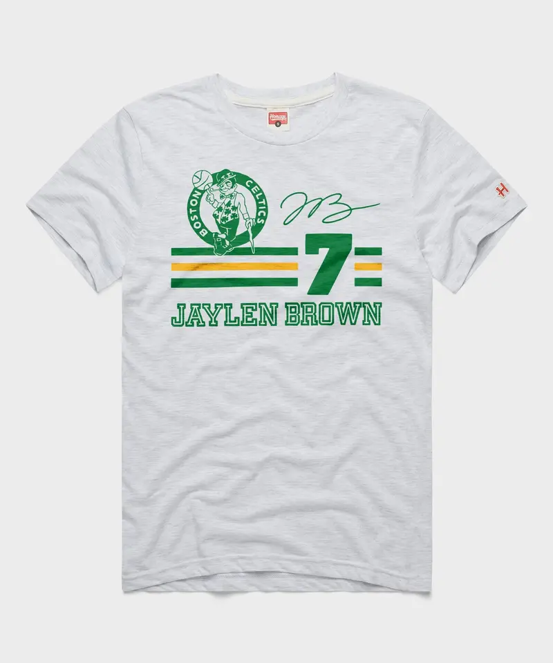 Celtics Jaylen Brown Signature Jersey 1