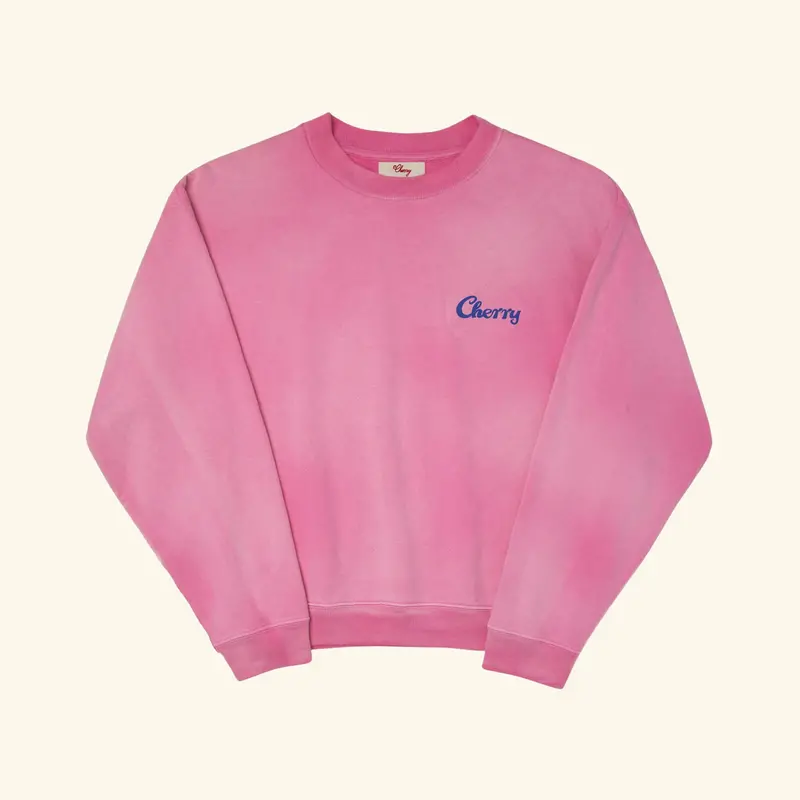 Chainstitch Logo Crewneck (Fuchsia) 1