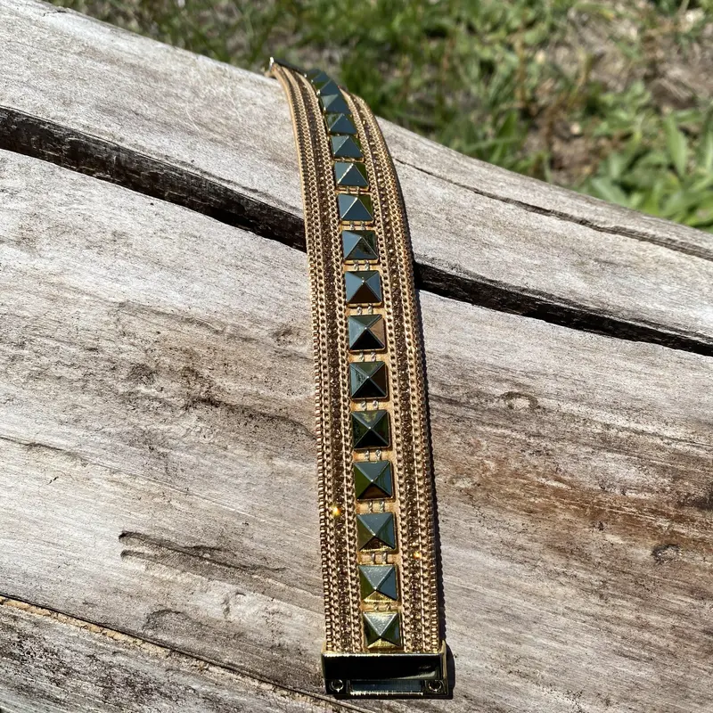 Champagne & Gold Fashion Bracelet Xi105 1