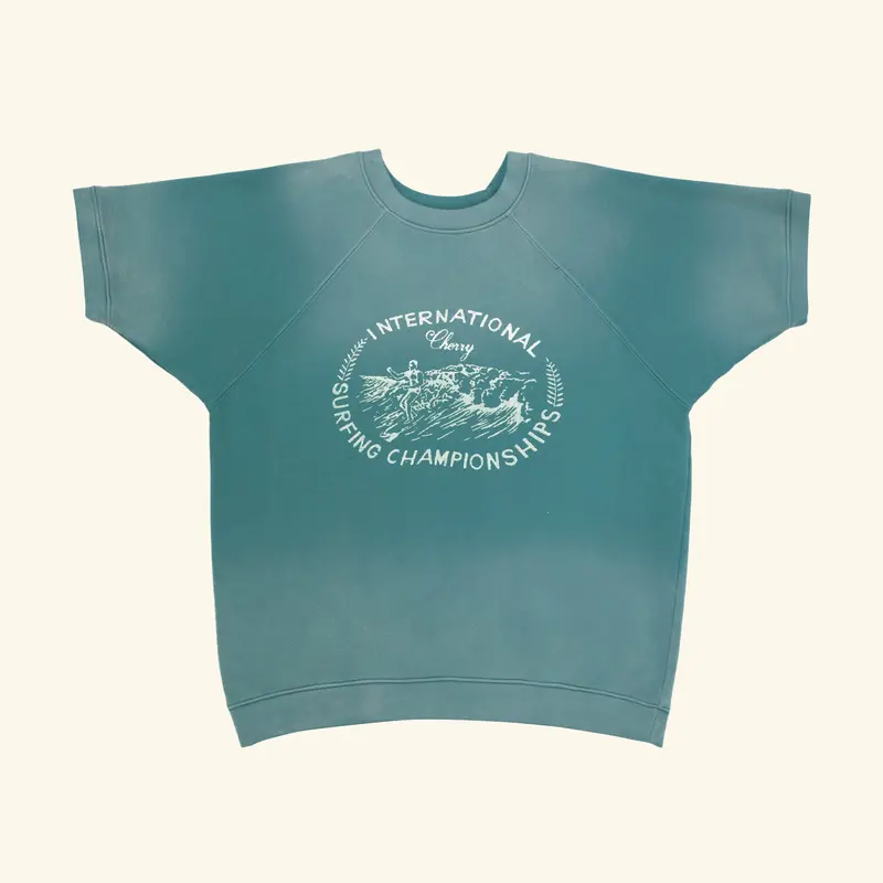 Championship Raglan Short Sleeve (Turquoise) 1