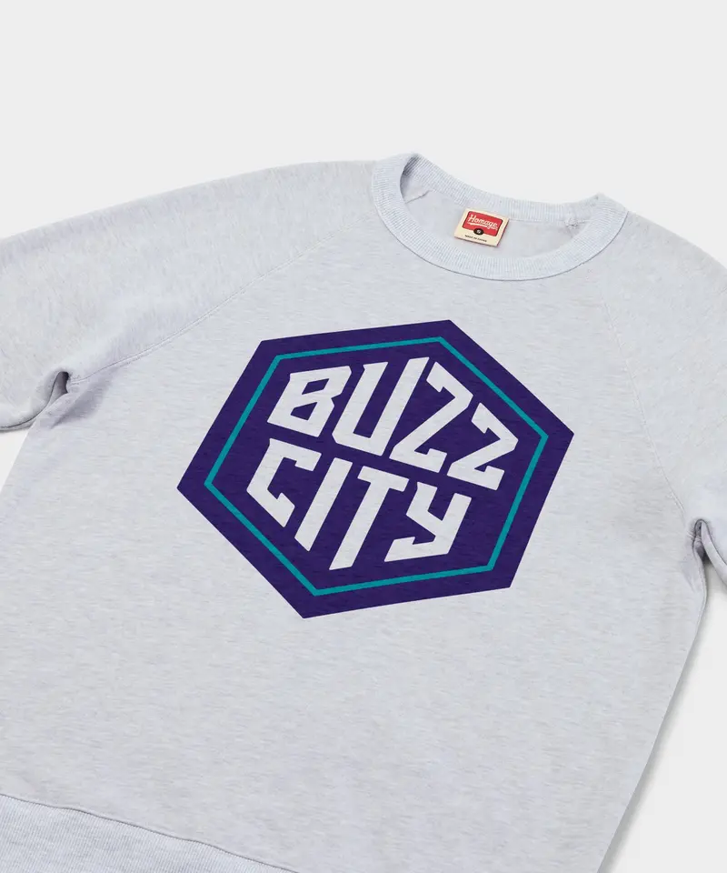 Charlotte Hornets Buzz City Crewneck 2