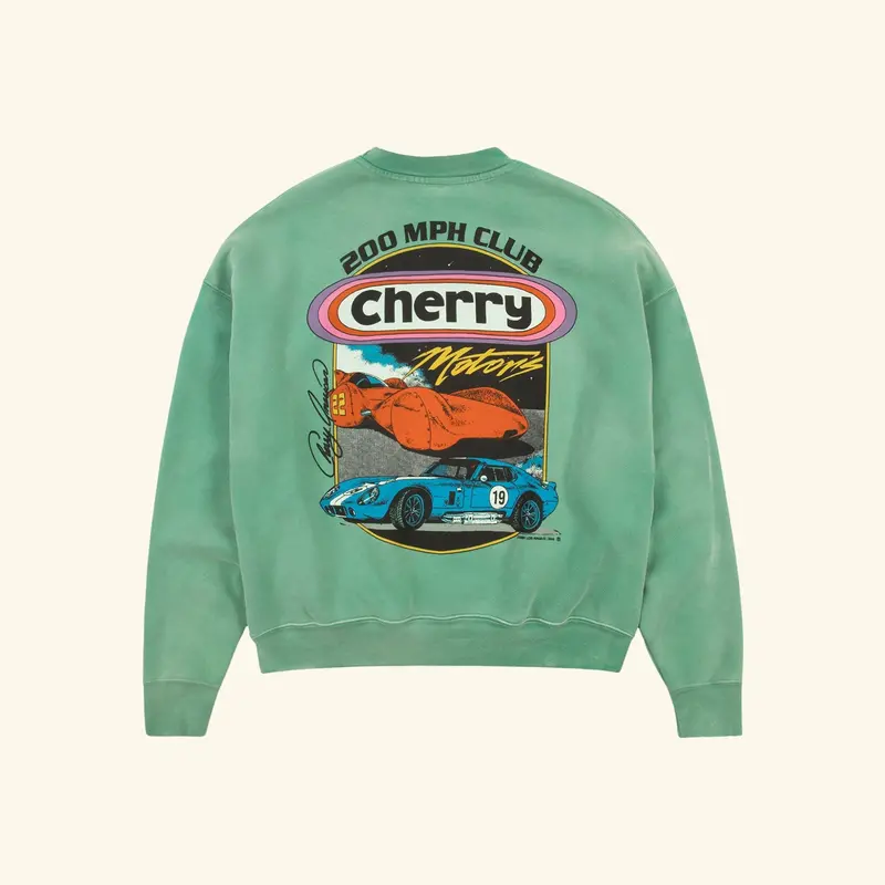 Cherry American Crewneck (Pine) 1