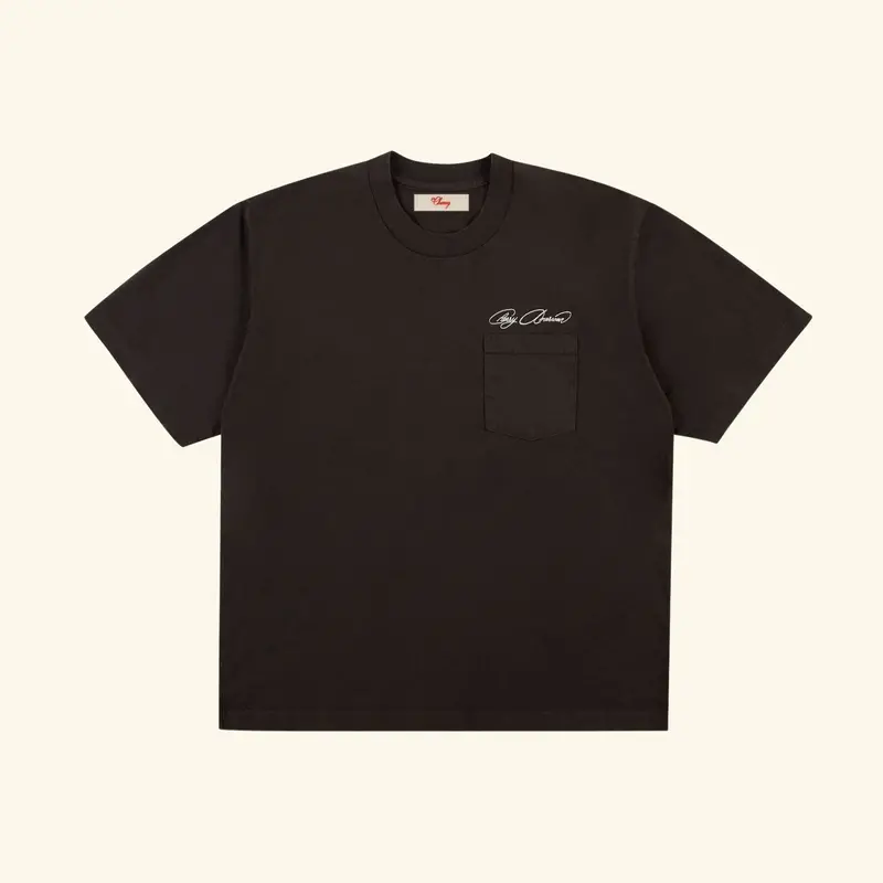 Cherry American Pocket T-Shirt (Vintage Black) 1