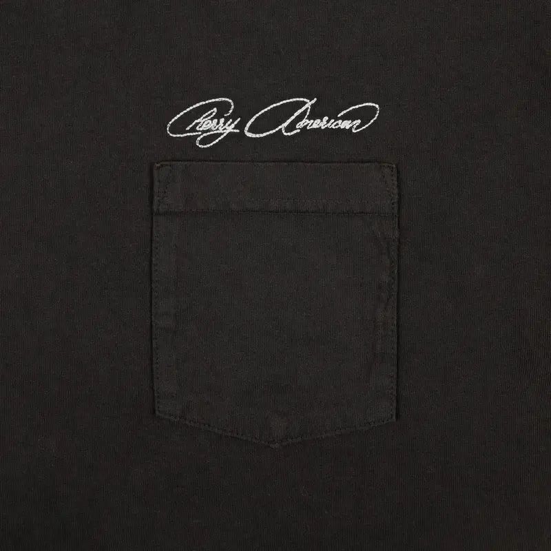 Cherry American Pocket T-Shirt (Vintage Black) 4