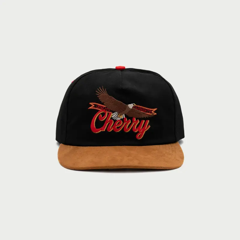 Cherry Eagle 5 Panel (Black) 1