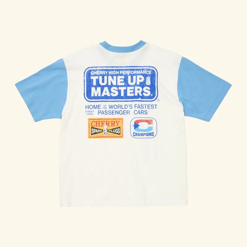 Cherry Nationals Boxy Tee (White/Blue) 2