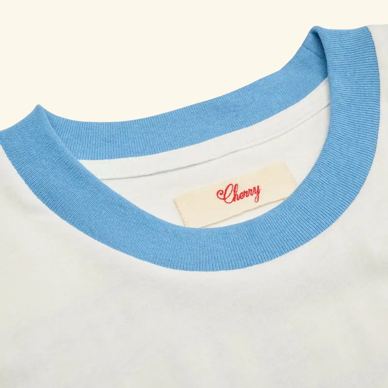 Cherry Nationals Boxy Tee (White/Blue) 4