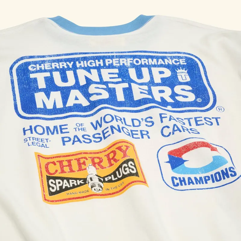 Cherry Nationals Boxy Tee (White/Blue) 6
