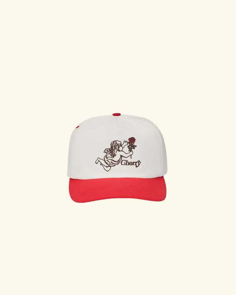 Cherry X Gdc Angel Hat (White/Red) 1