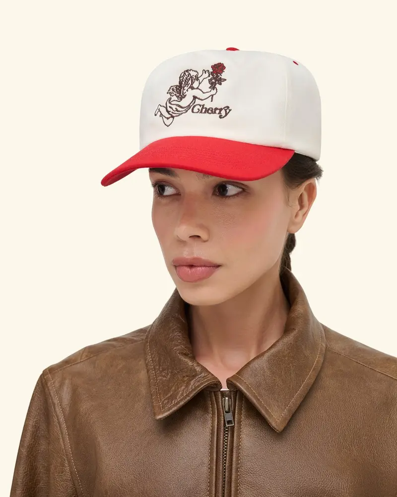 Cherry X Gdc Angel Hat (White/Red) 2