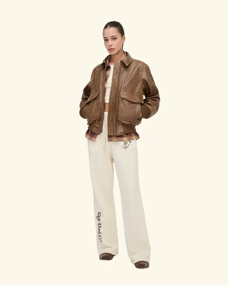 Cherry X Gdc Angel Leather Flight Jacket 3