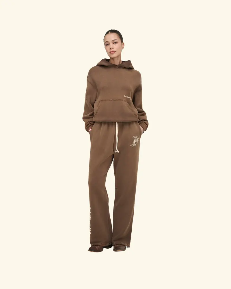 Cherry X Gdc Angel Men's Hoodie (Brown) 4