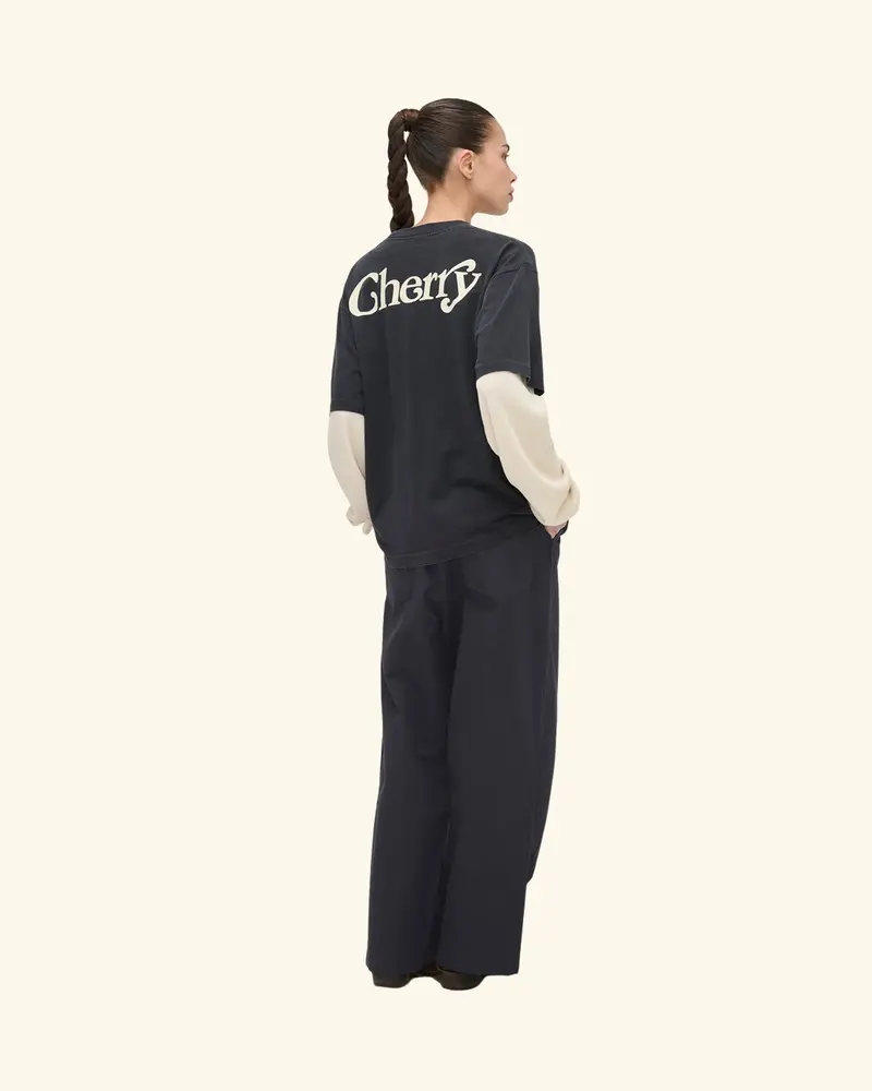 Cherry X Gdc Boxy Pocket Thermal L/S (Black) 5