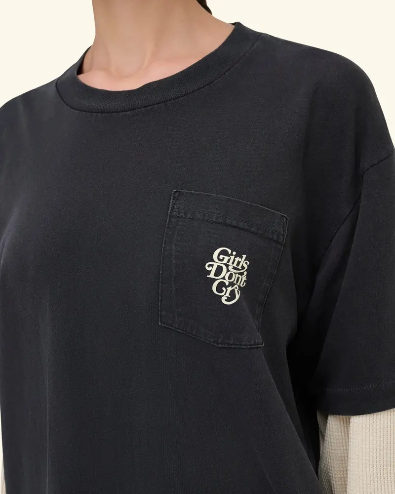 Cherry X Gdc Boxy Pocket Thermal L/S (Black) 6