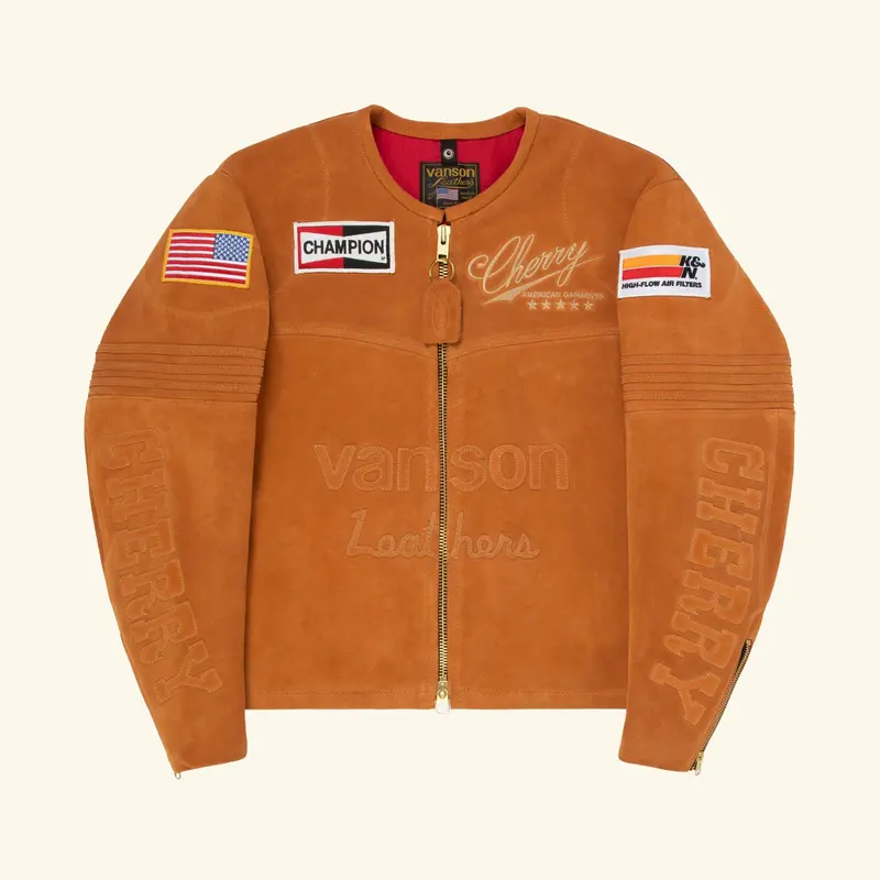 Cherry X Vanson Star Jacket (Suede) 1