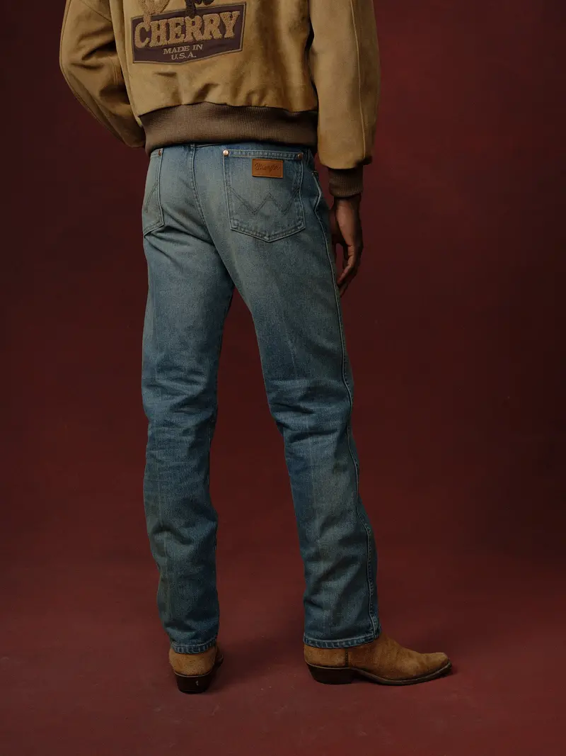 Cherry X Wrangler Cowboy Cut 5 Pocket Denim 3