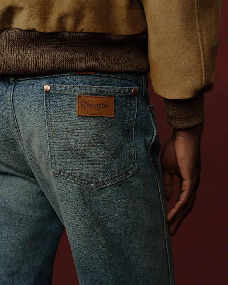 Cherry X Wrangler Cowboy Cut 5 Pocket Denim 4