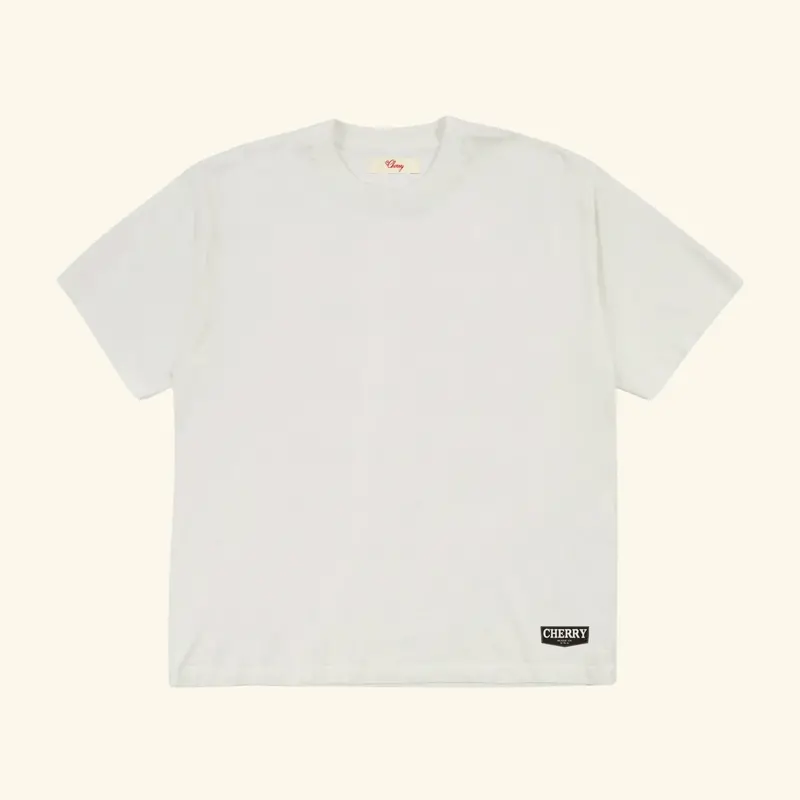 Chevron Classic T-Shirt (Vintage White) 1