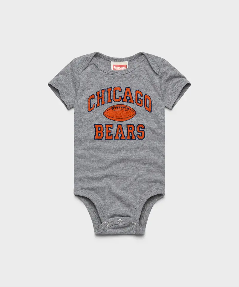Chicago Bears Gridiron Baby One Piece 1