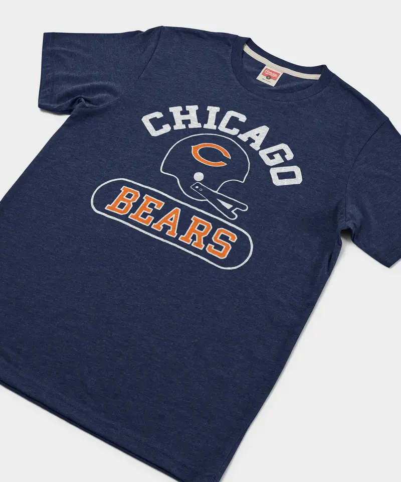 Chicago Bears Throwback Helmet 2