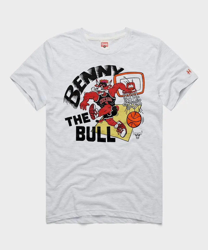 Chicago Bulls Benny The Bull Cartoon 1