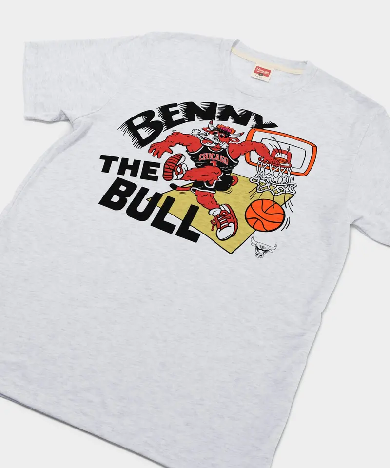 Chicago Bulls Benny The Bull Cartoon 2