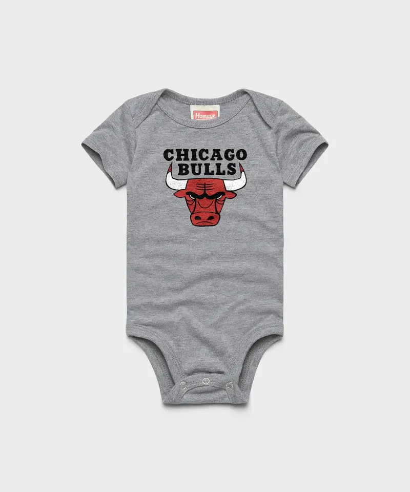 Chicago Bulls Logo Baby One Piece 1