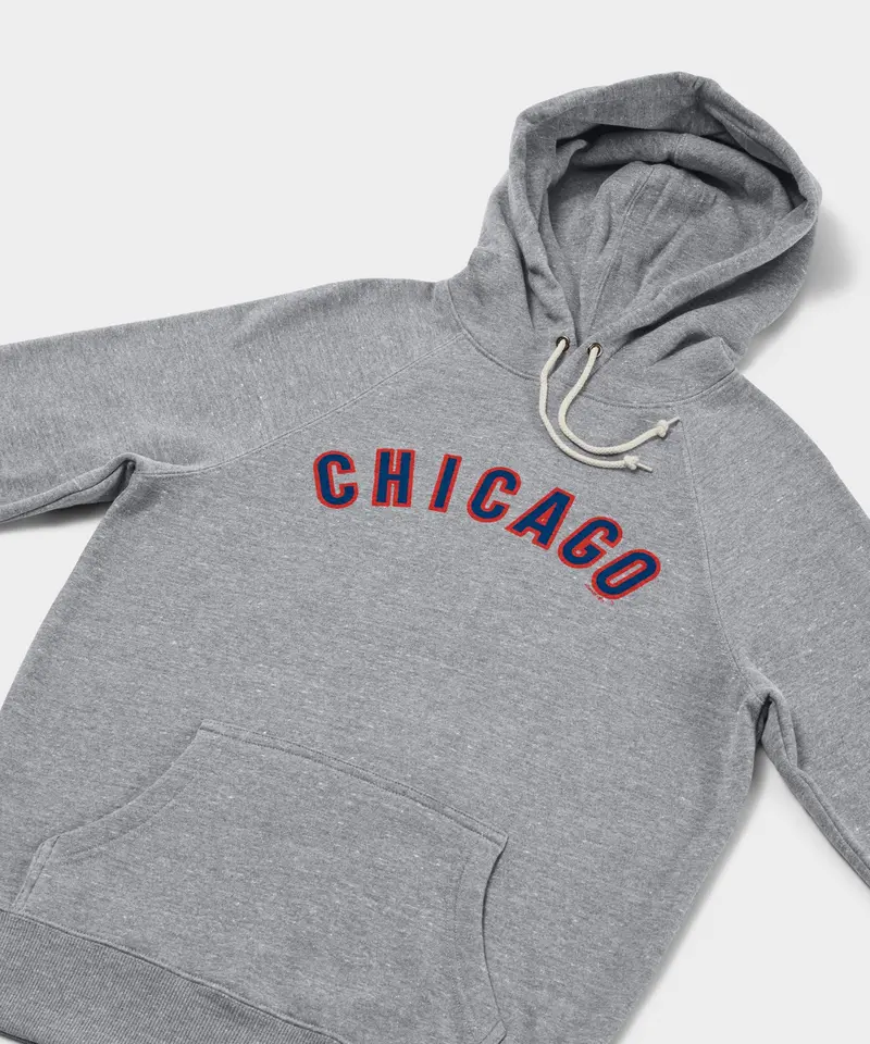 Chicago Cubs Jersey Logo '58 Hoodie 2