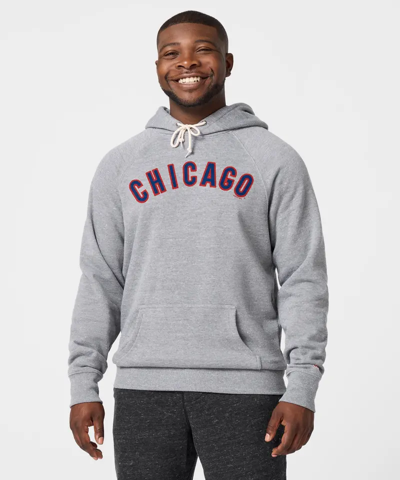 Chicago Cubs Jersey Logo '58 Hoodie 3