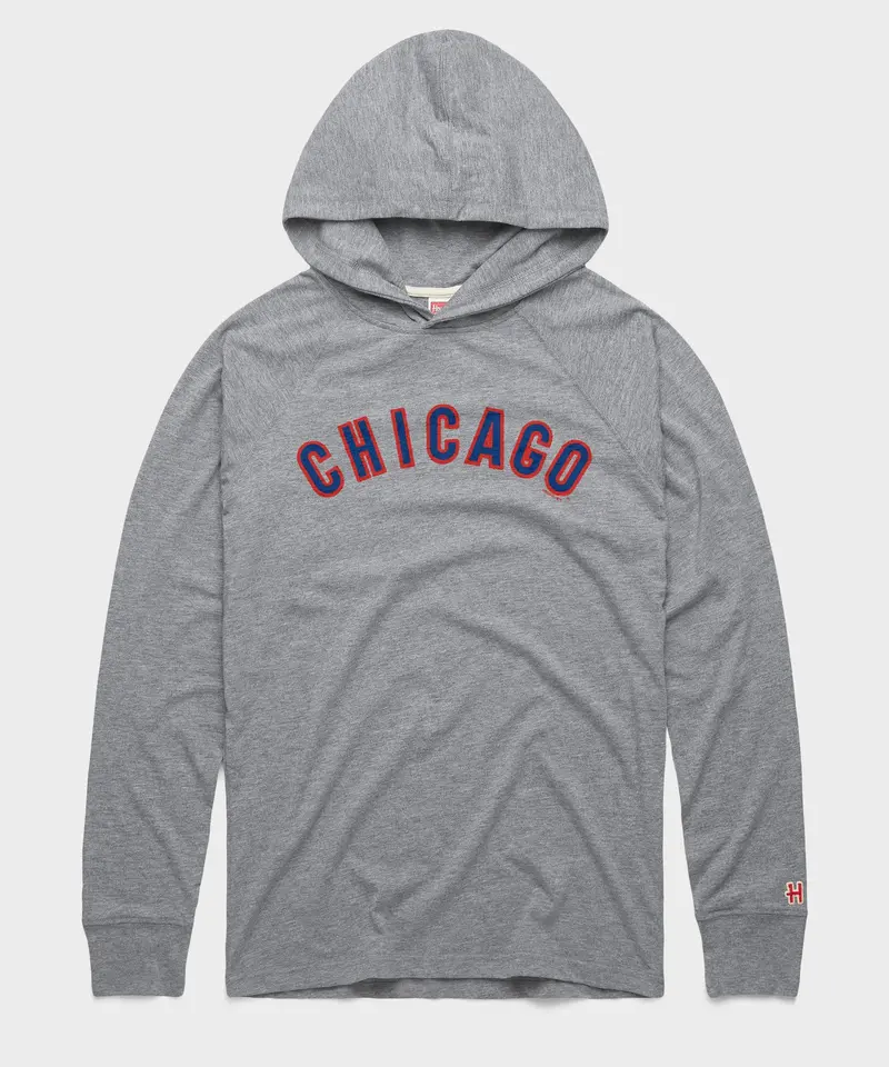 Chicago Cubs Jersey Logo '58 Lightweight Hoodie 1
