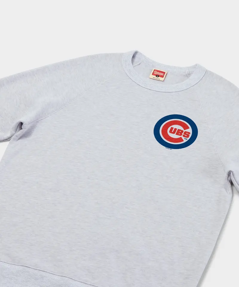 Chicago Cubs Jersey Logo '79 Crewneck 2