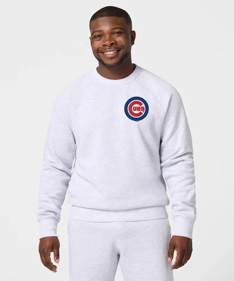 Chicago Cubs Jersey Logo '79 Crewneck 3
