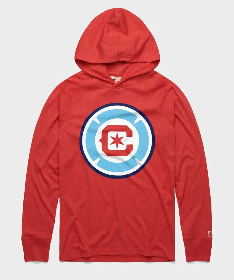 Chicago Fire Fc '22 Lightweight Hoodie 1