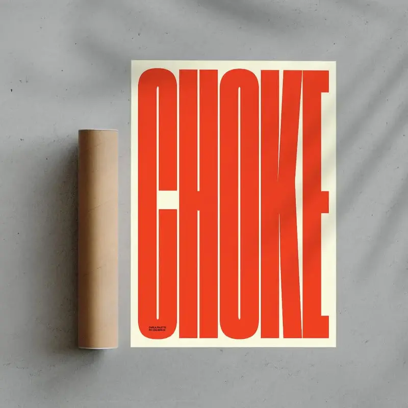 Choke - Unframed 2