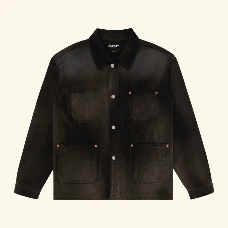 Chore Jacket (Black) 1