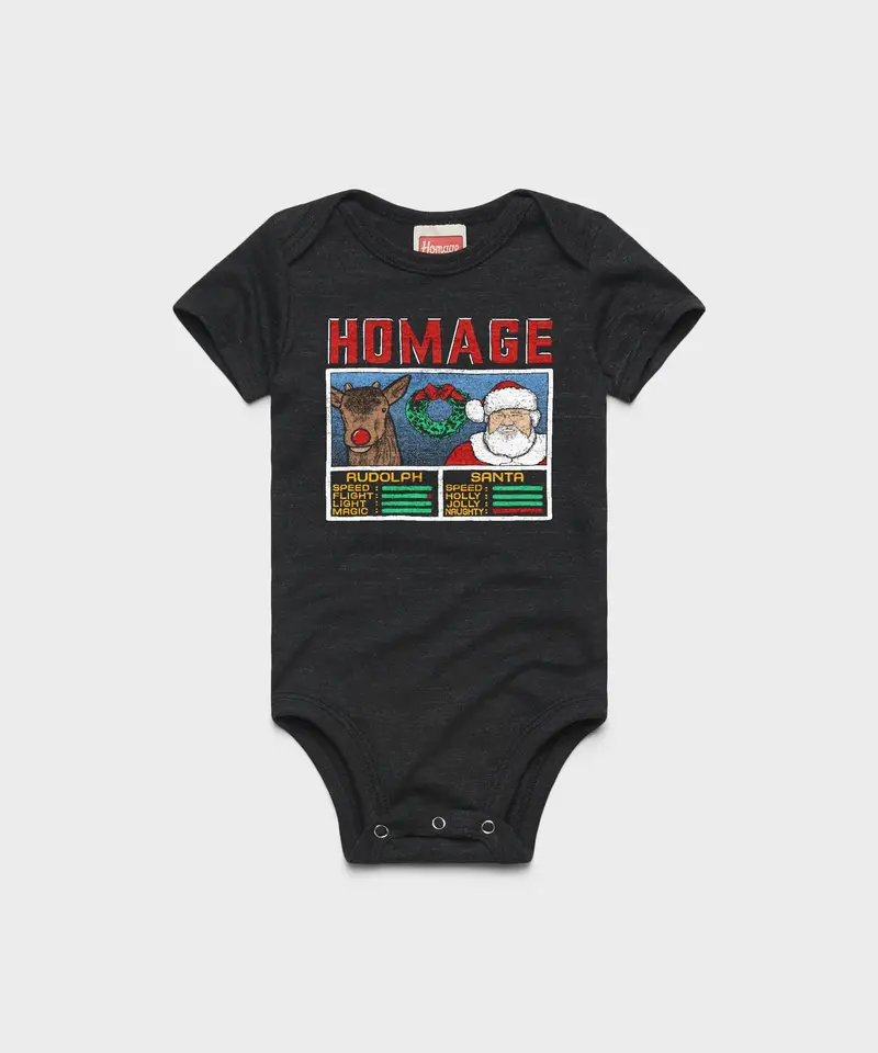 Christmas Jam Rudolph And Santa Baby One Piece 1