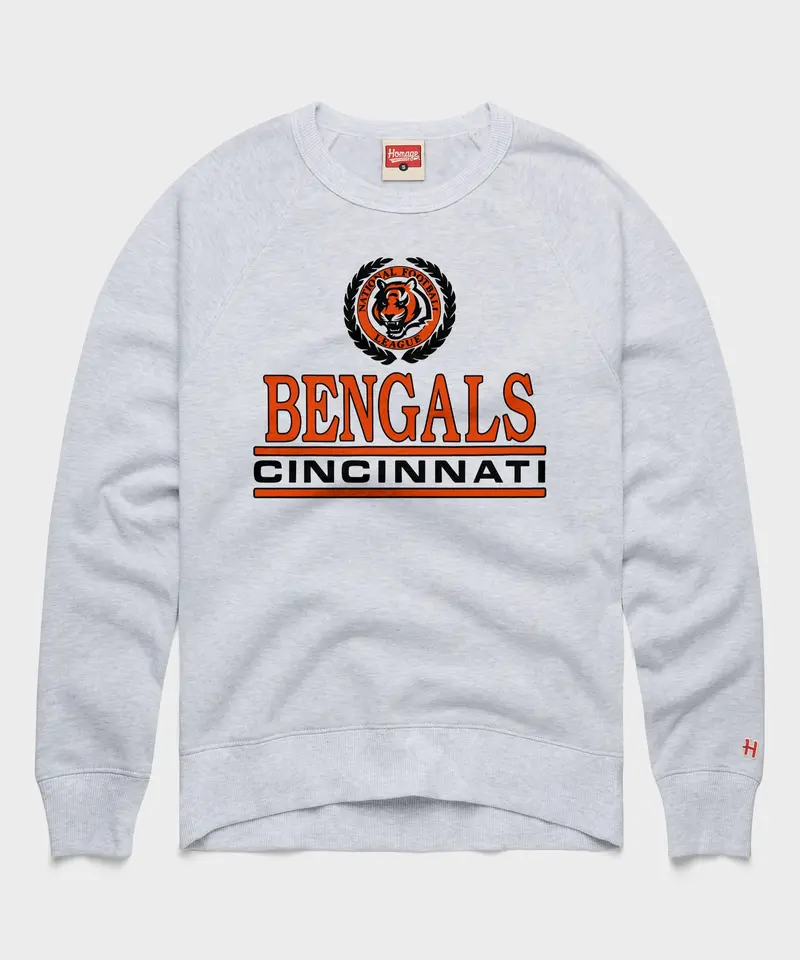 Cincinnati Bengals Crest Crewneck 1