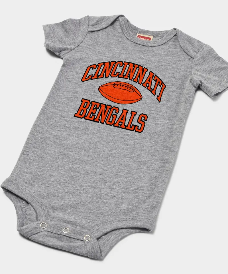Cincinnati Bengals Gridiron Baby One Piece 2