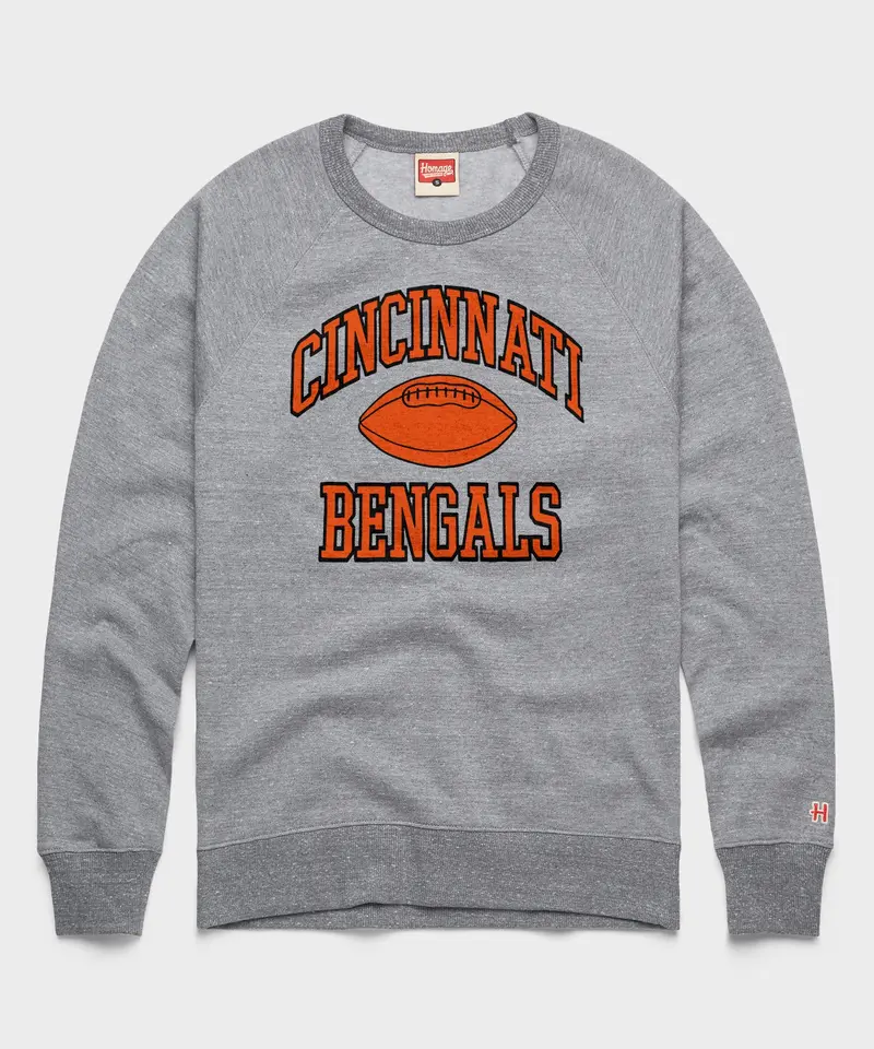 Cincinnati Bengals Gridiron Crewneck 1