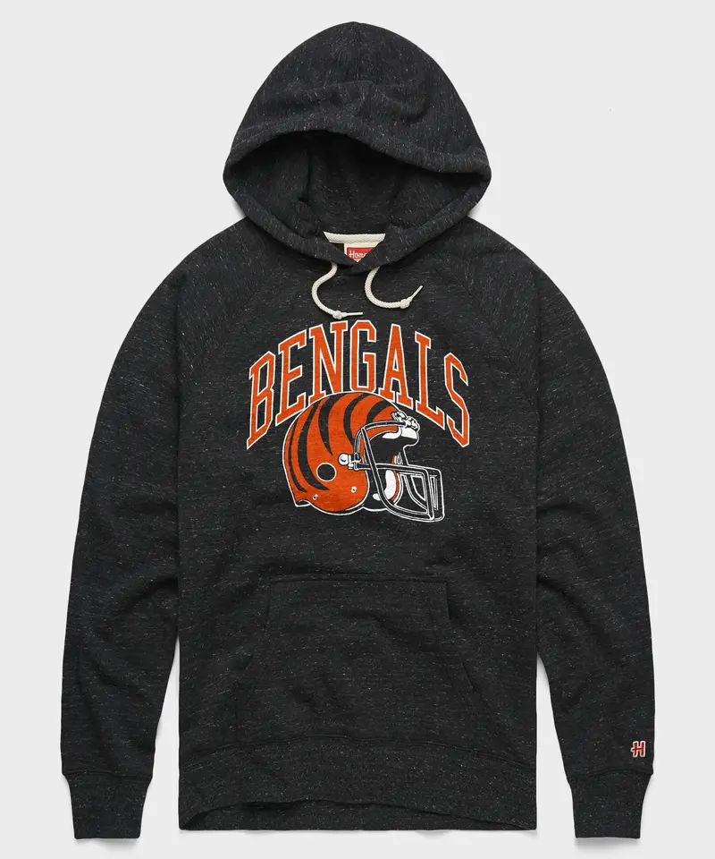 Cincinnati Bengals Helmet Hoodie 1