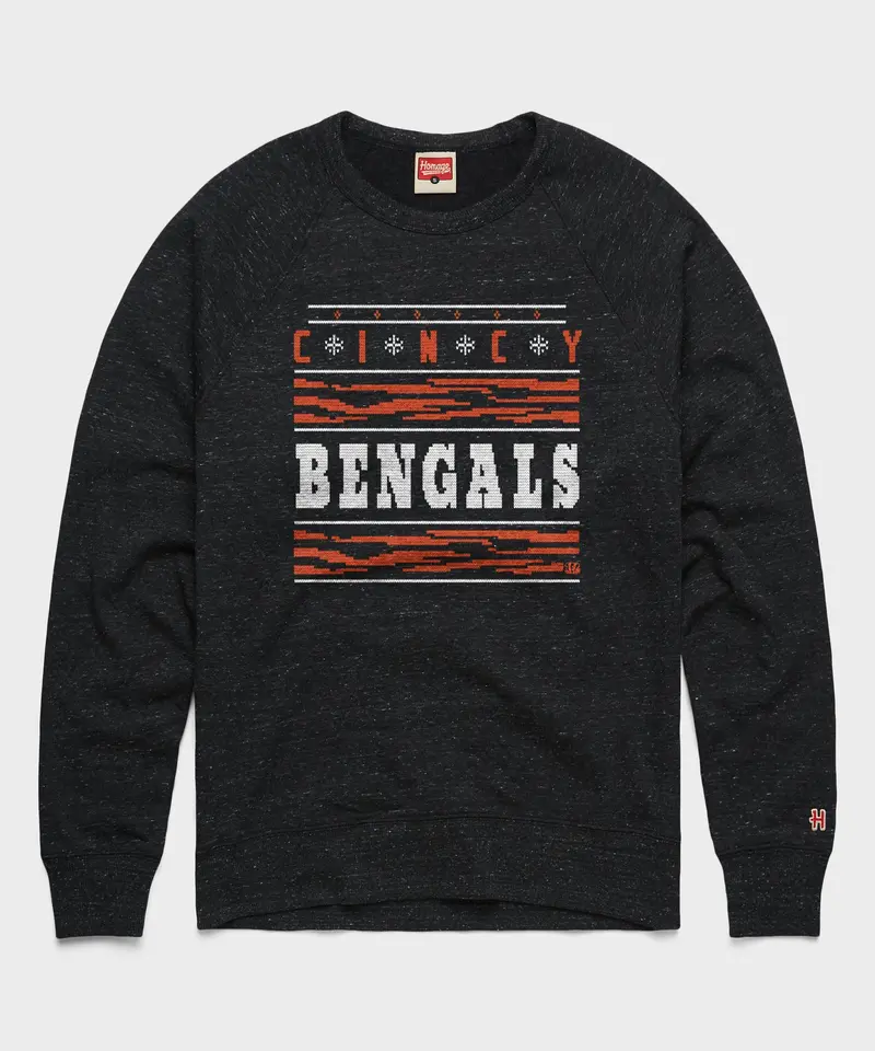 Cincinnati Bengals Holiday Crewneck 1