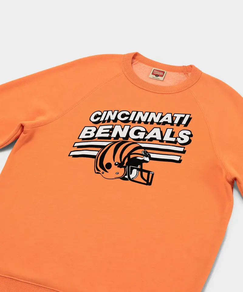 Cincinnati Bengals Stripes Crewneck 2