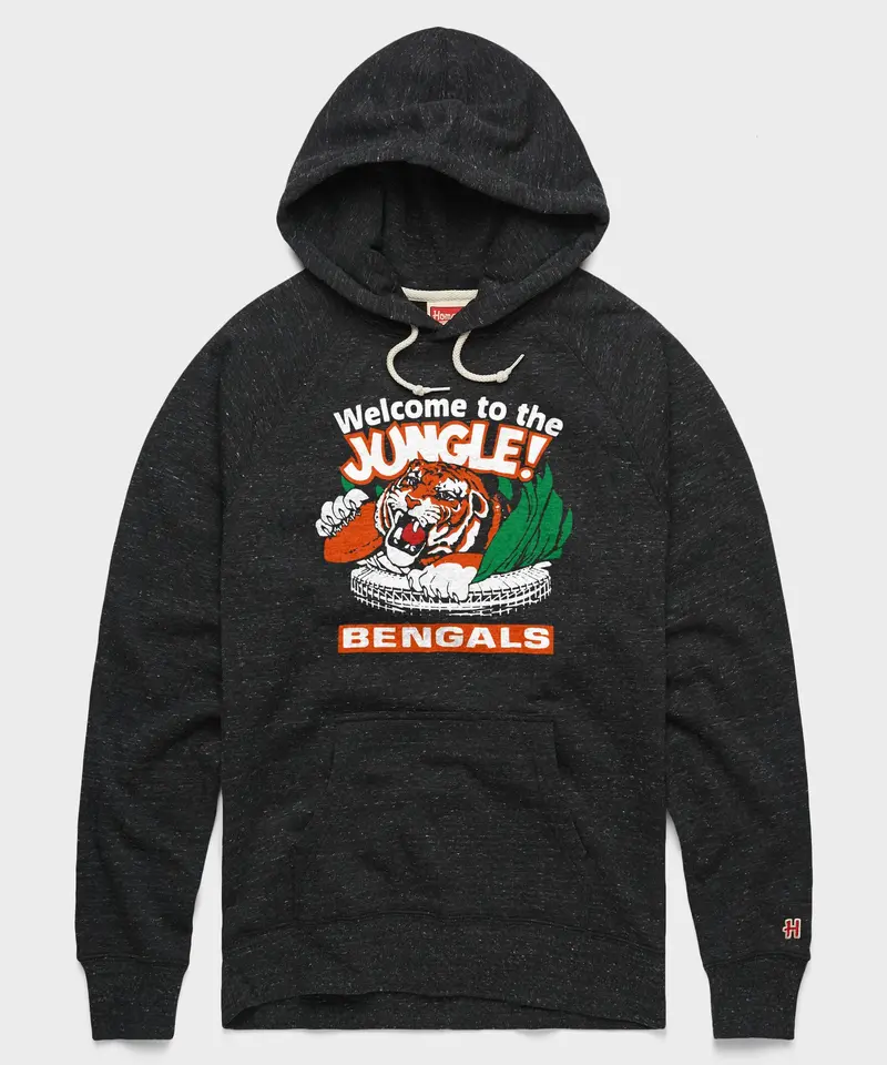 Cincinnati Bengals Welcome To The Jungle Hoodie 1