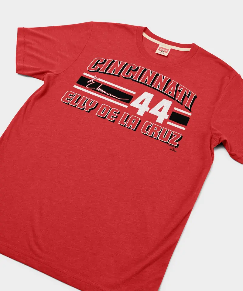 Cincinnati Reds Elly De La Cruz Signature Jersey 2