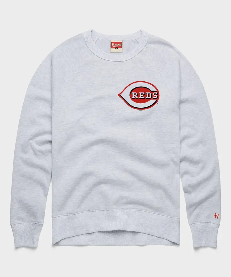 Cincinnati Reds Jersey Logo '13 Crewneck 1