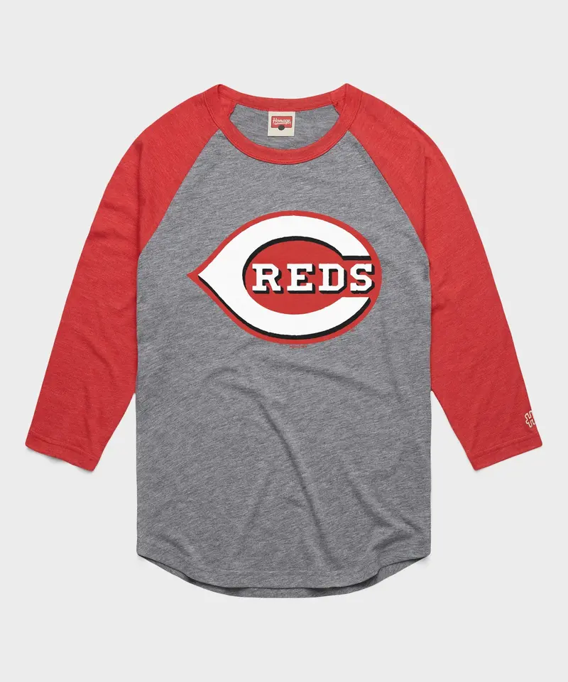 Cincinnati Reds Jersey Logo '13 Raglan 1