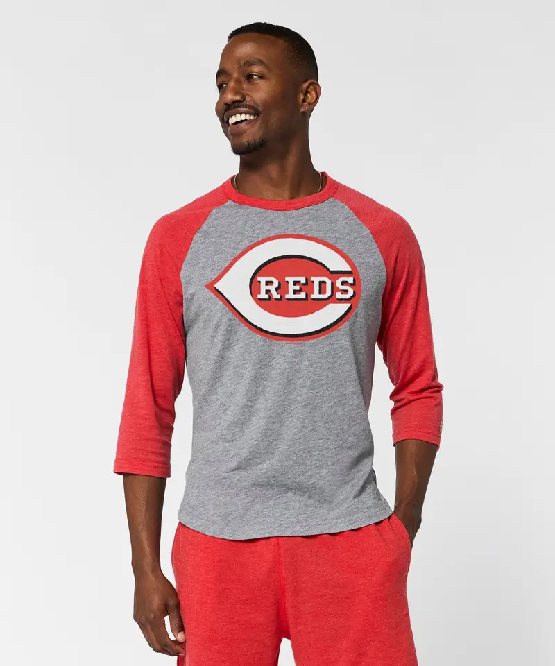 Cincinnati Reds Jersey Logo '13 Raglan 3