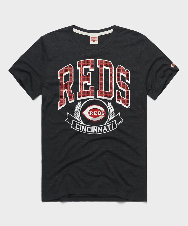 Cincinnati Reds Plaid 1